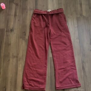 Cute  rolled TJ Max Maroon Pants